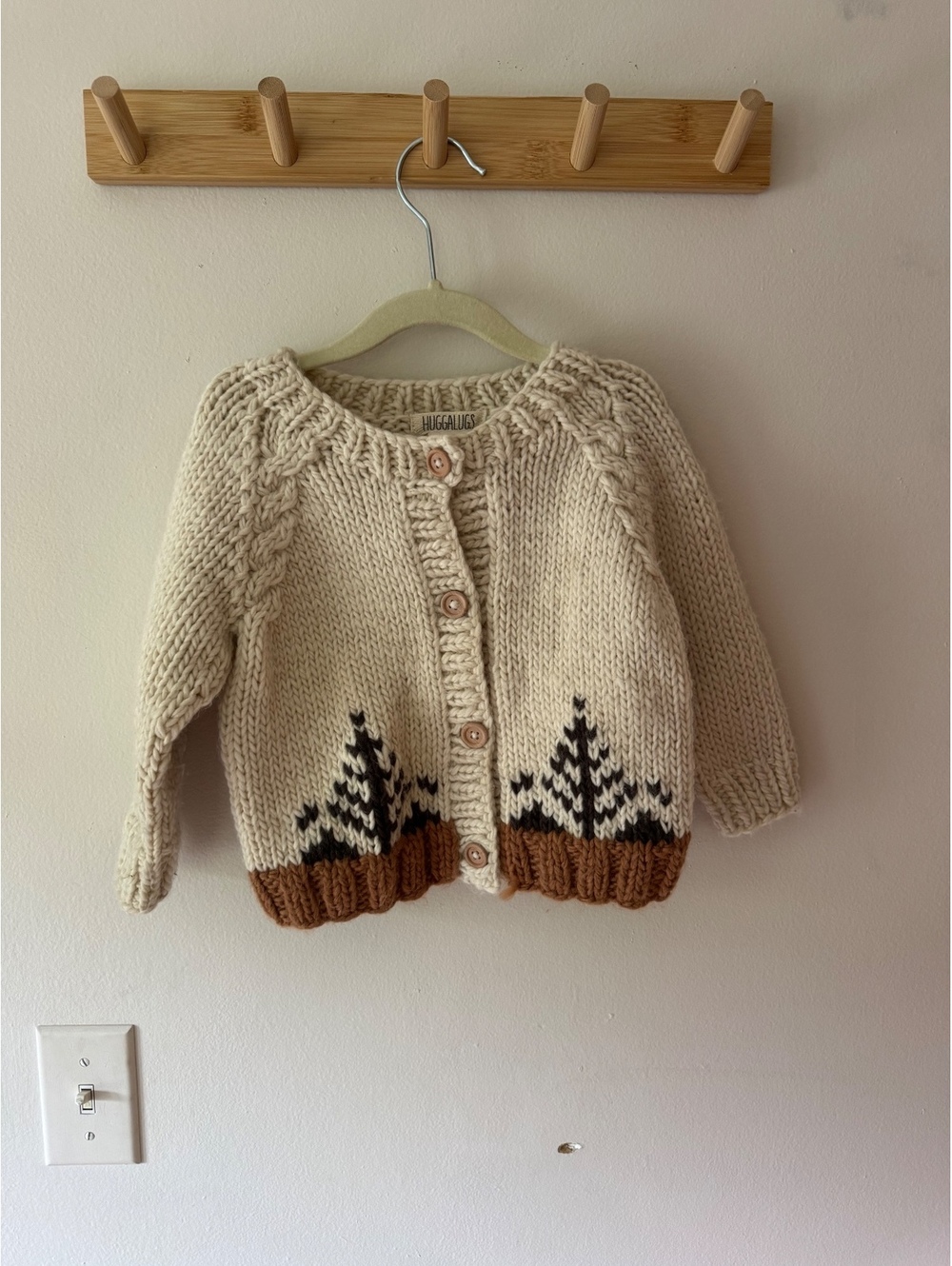 Huggalugs Forest Cardigan Sweater Baby